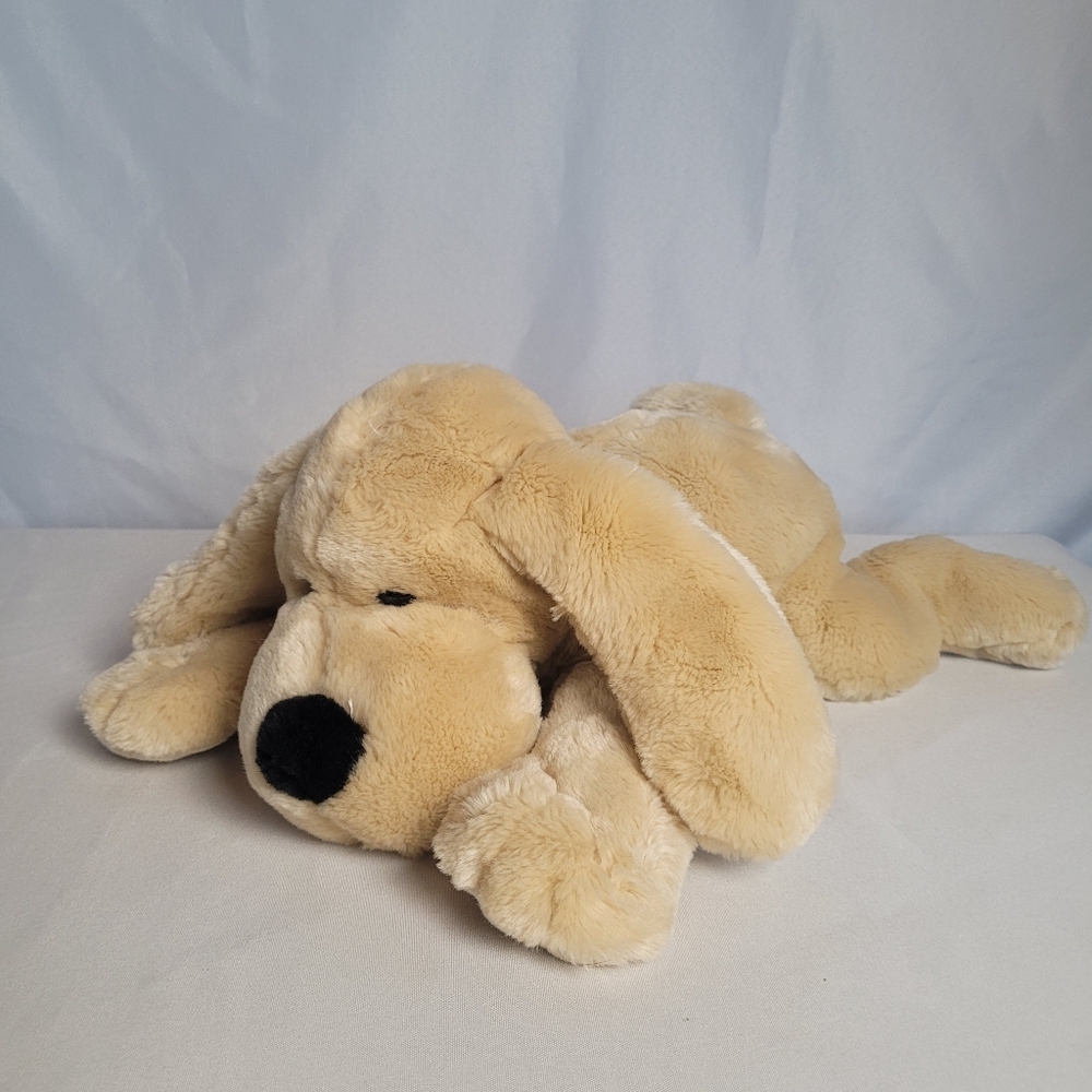 Tan Long Ear Plush Puppy Dog 15" Stuffed Animal Toy
